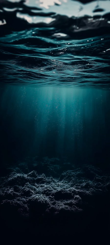 Фон море под водой