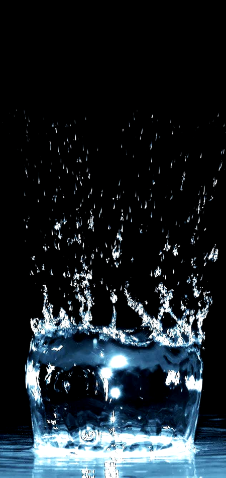 Брызги вода