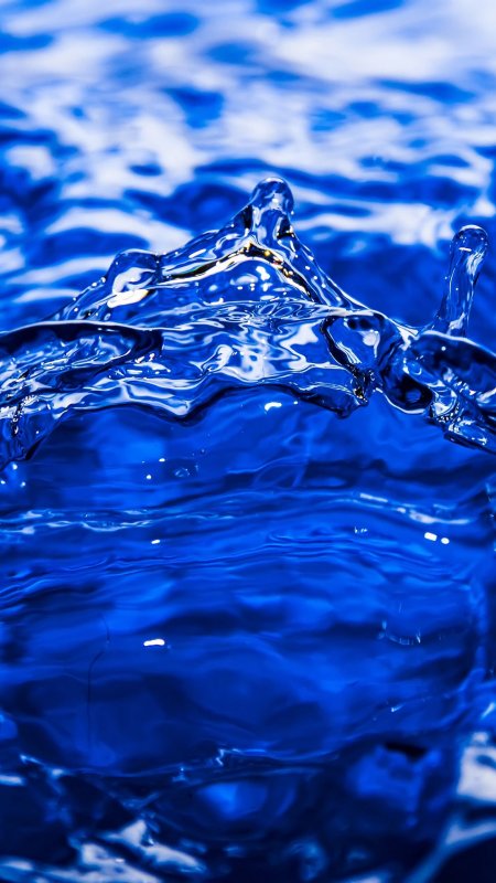 Blue water