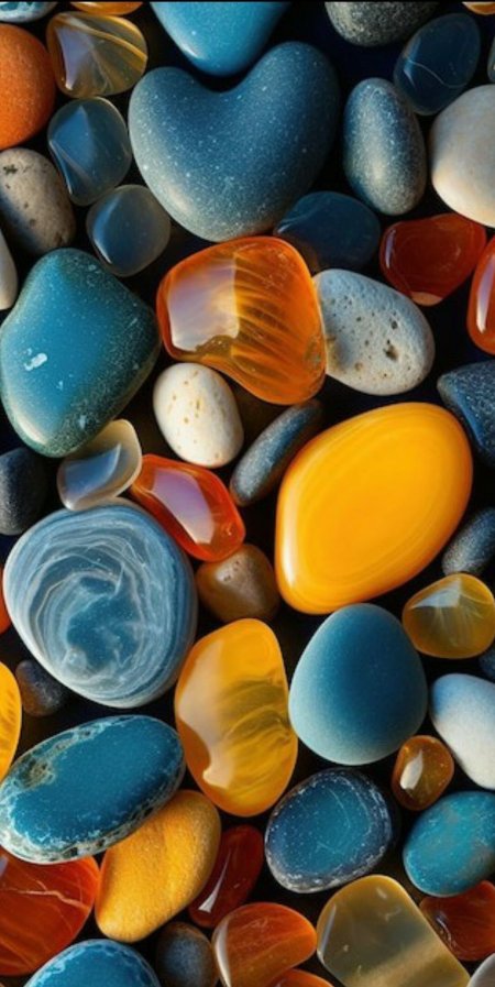 Colorful stones