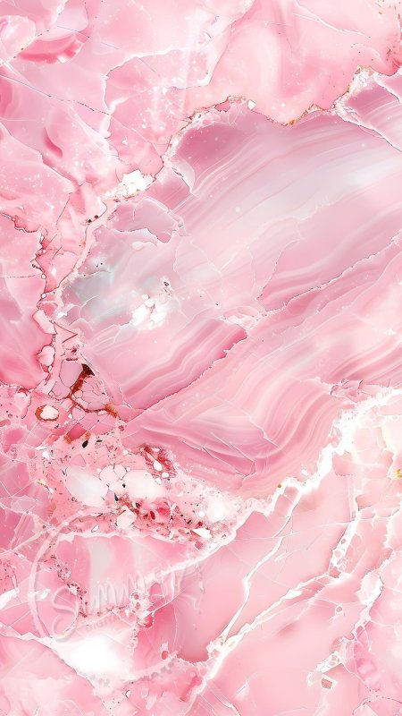 Pink marble