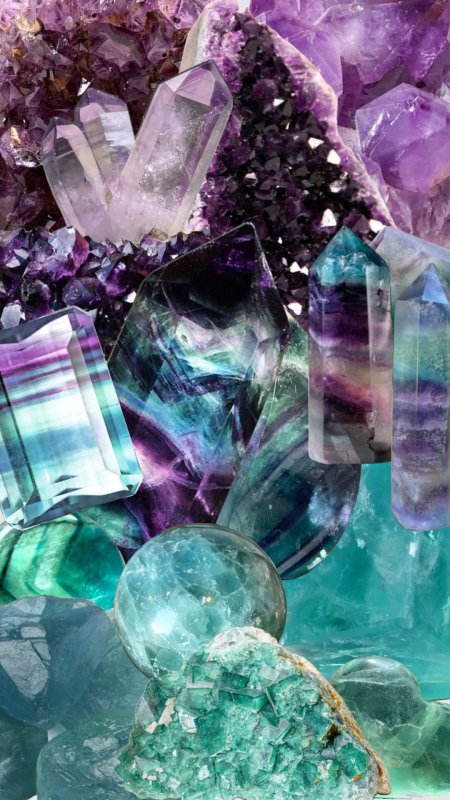 Crystals and gemstones