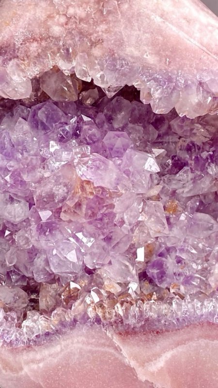 Pink amethyst