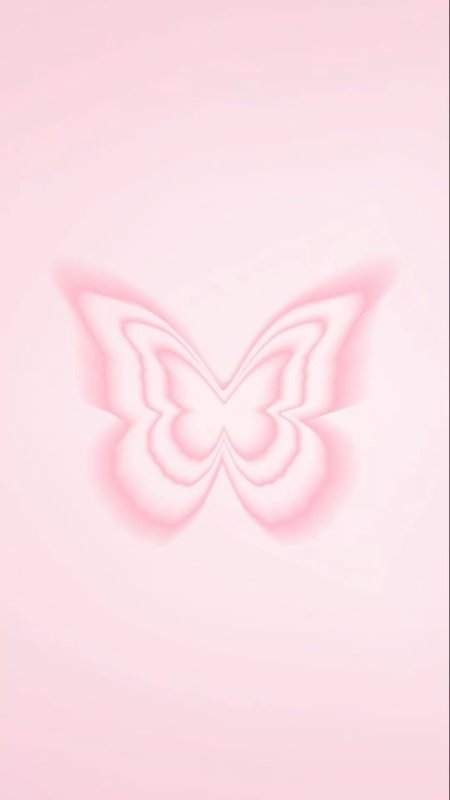 Aesthetic pink butterfly aura wallpaper