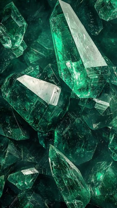 Emerald crystals