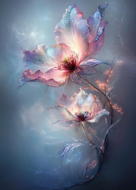 Фантазийные цветы