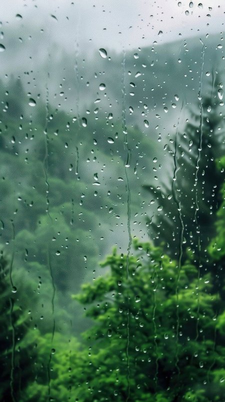 Природа дождь