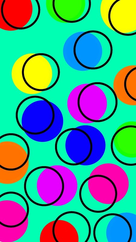 Colorful circle