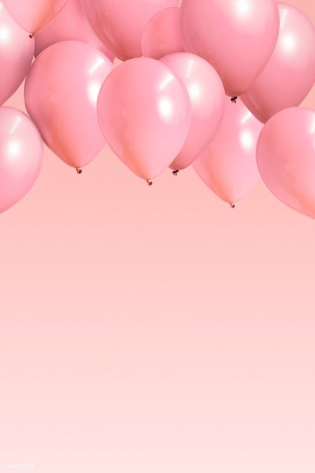 Pink balloon