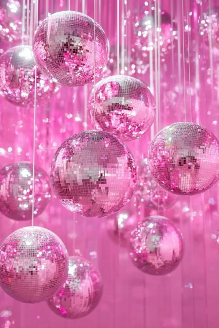 Shiny disco ball