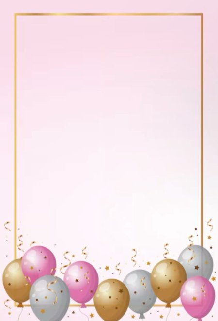 Premium vector celebration banner with gold confetti and balloons