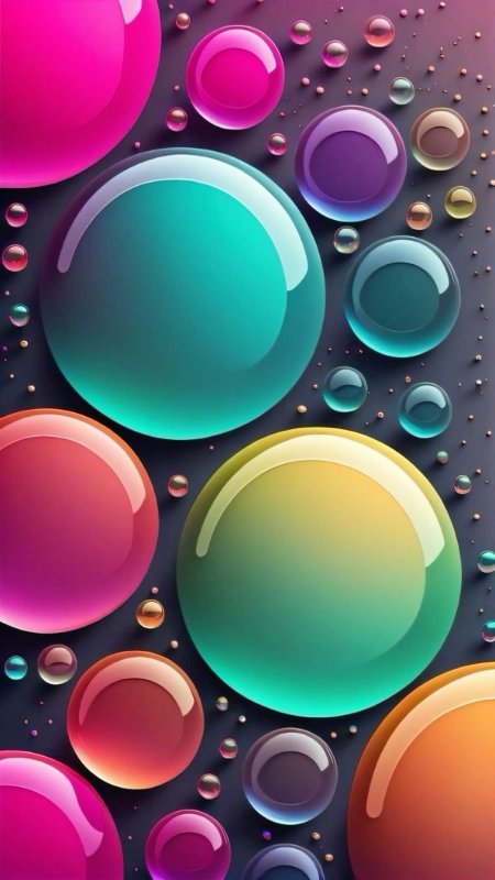 Colorful bubbles