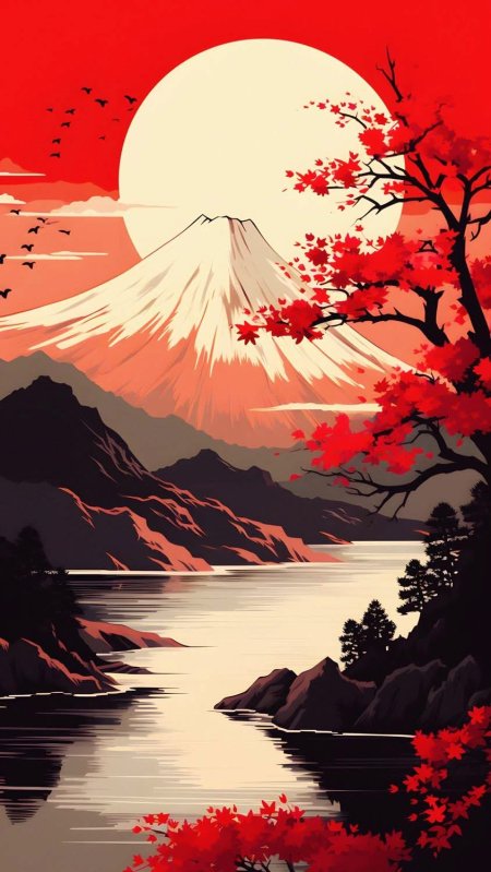Japanese art print
