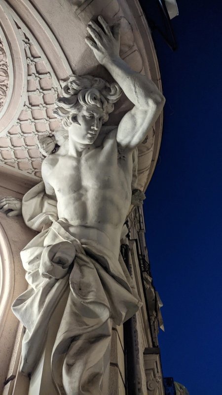 Apollo statue