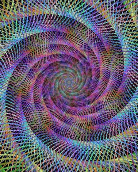 Fractal spiral