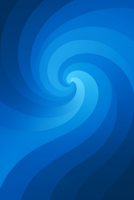 Blue swirl