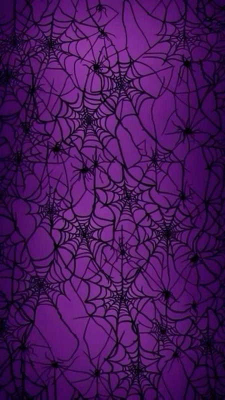 Halloween spider web