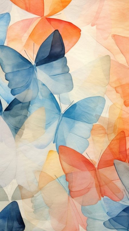 Watercolor butterfly
