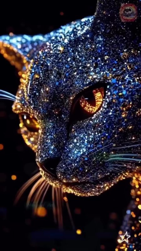 Кошка красивая