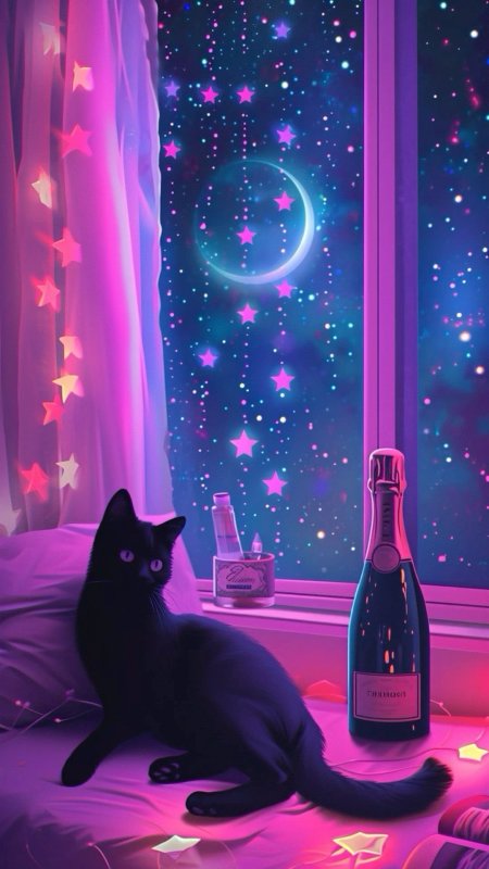 Кошачий арт