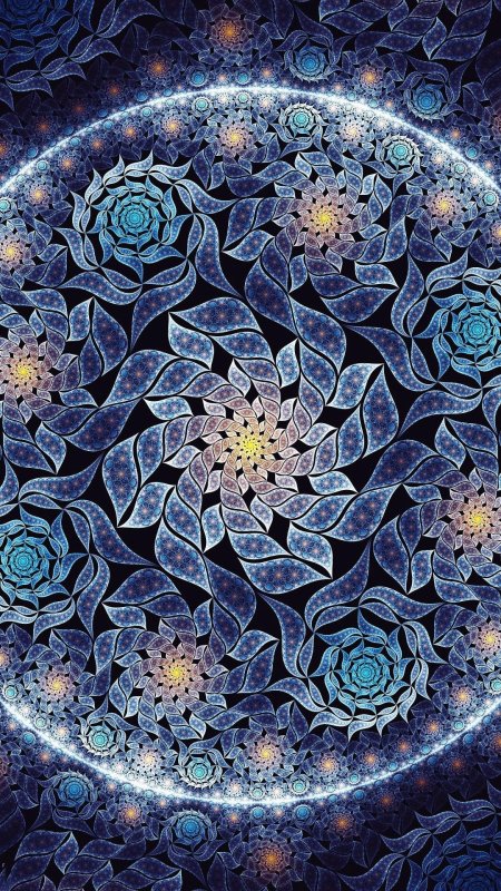 Фракталы цветы