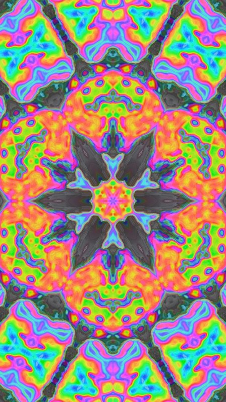 Psychedelic colors