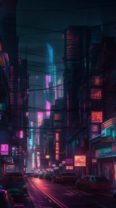 Night city cyberpunk