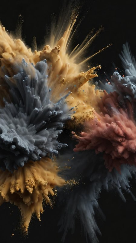 Explosion of color