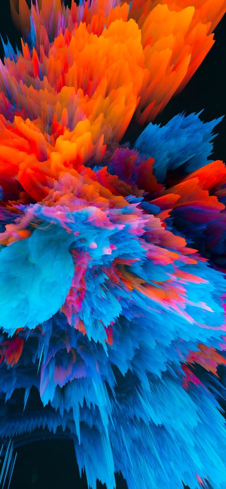 Color burst wallpaper k