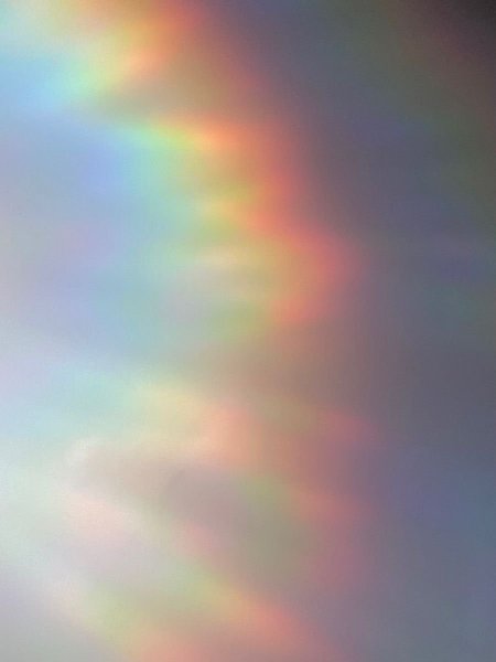 Rainbow reflection
