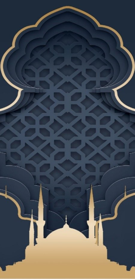 Islamic background vector