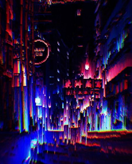 Киберпанк-глитч