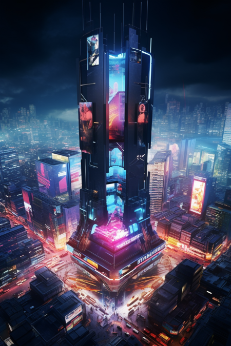 Город найт сити cyberpunk