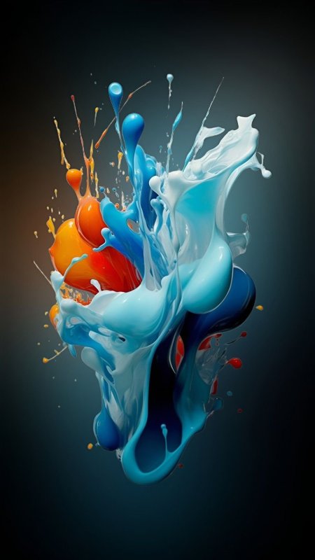 Splash abstract