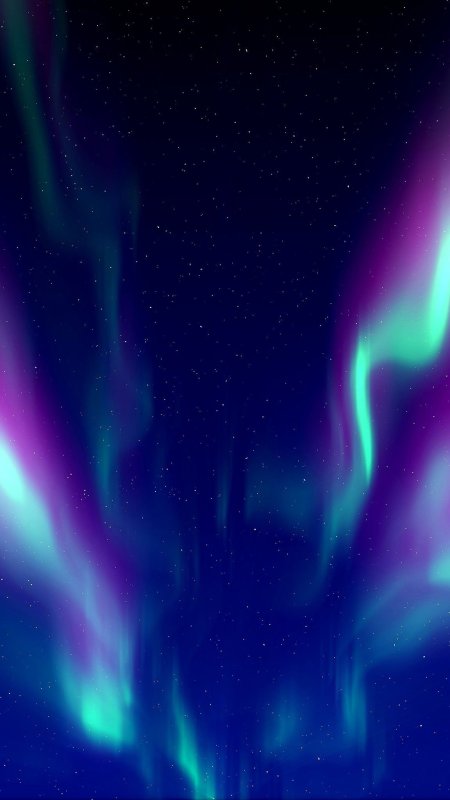 Северное сияние фон