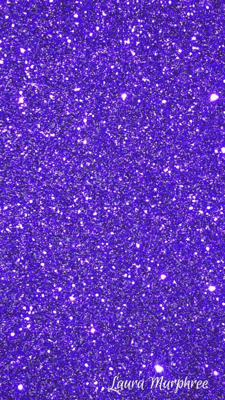 Purple glitter