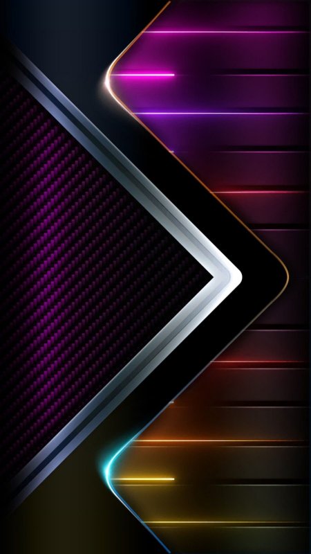 Futuristic neon