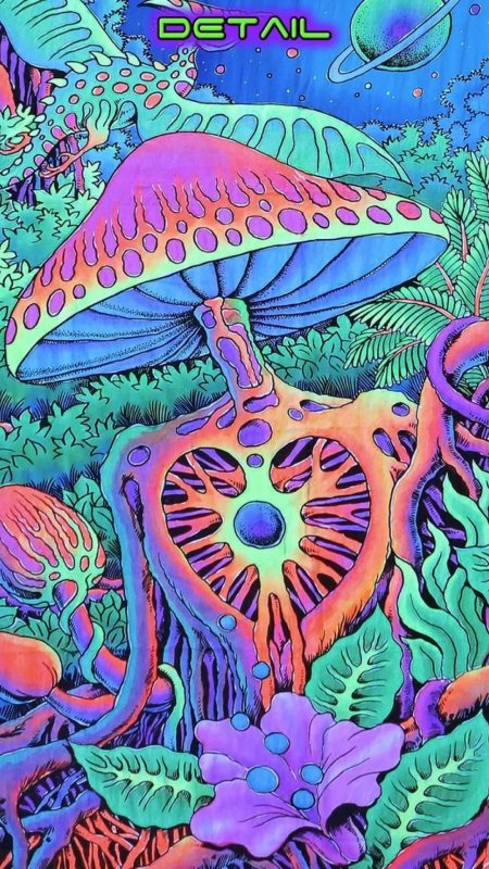 Психоделический гобелен \ psy shroom\