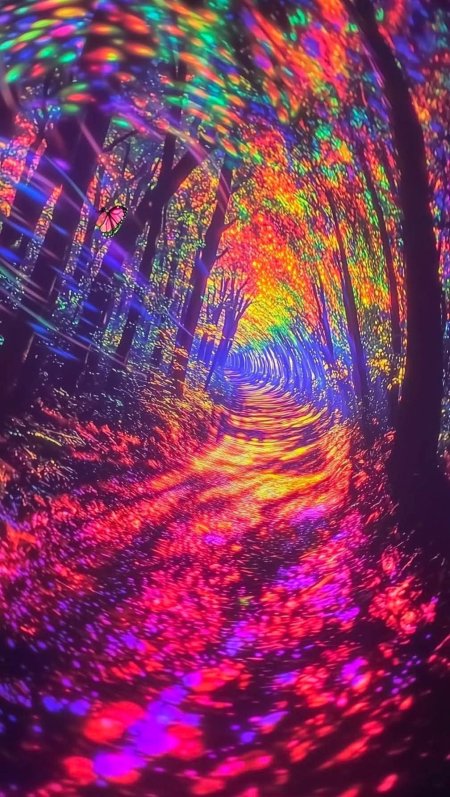 Психоделический лес
