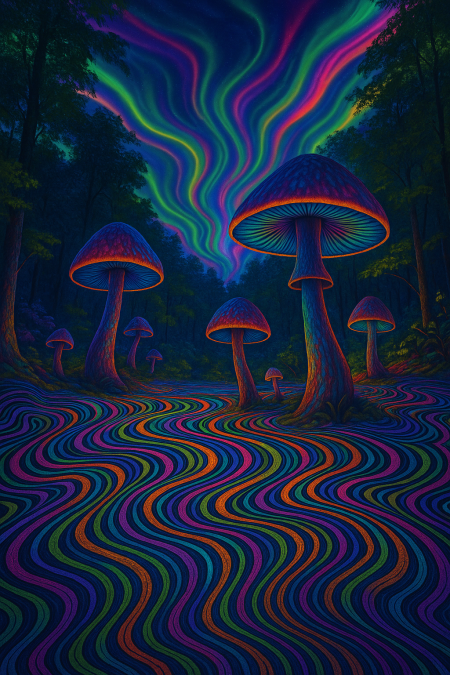 Mushroom art
