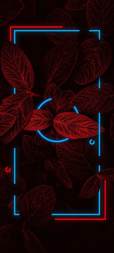 Неон обои на телефон