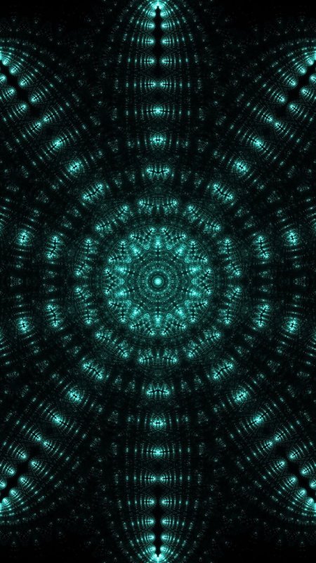 Fractal art mandala wallpaper