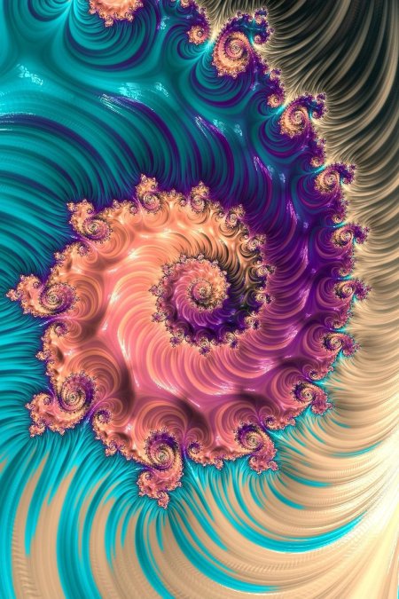 Fractal spiral