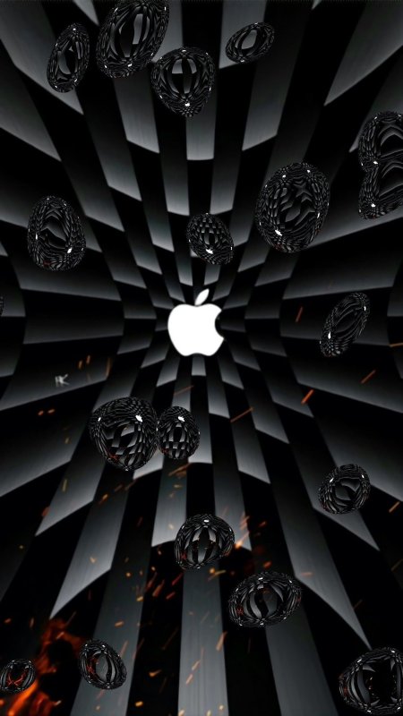 Объёмные заставки на iphone