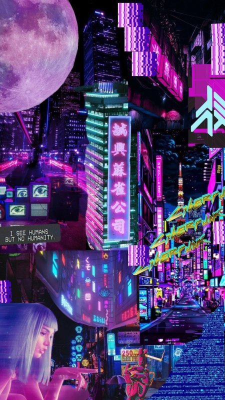 Cyberpunk night city