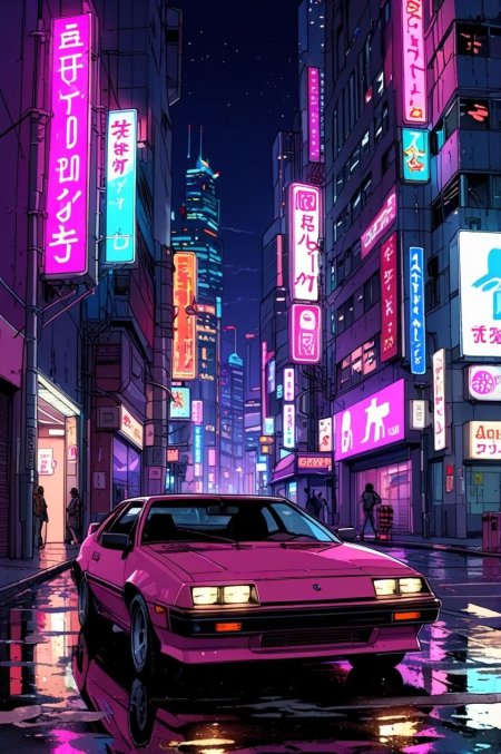 Cyberpunk synthwave