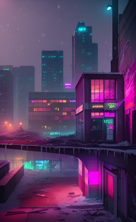 Neon city