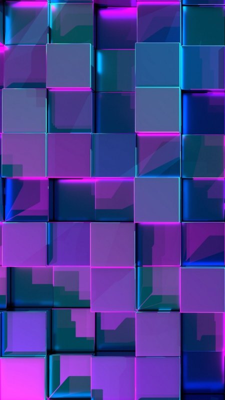 D cubes geometric wallpaper
