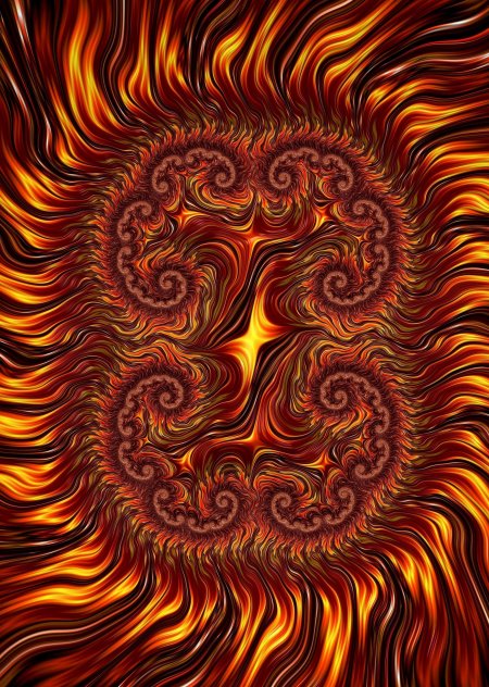 Fractal spiral