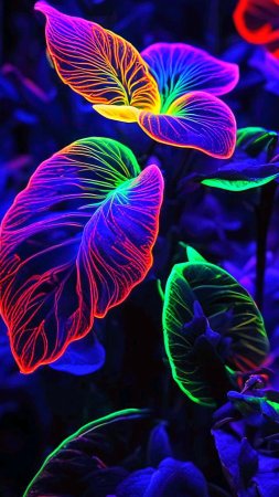 Фон неоновый скачать фон 2160 x 3840